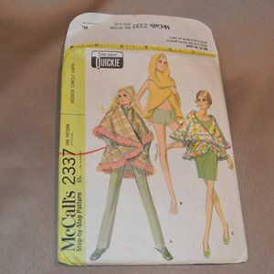 vintage  McCalls sewing pattern
